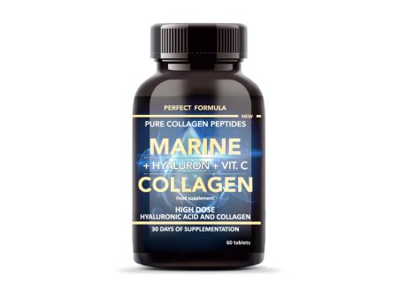 INTENSON Marine Collagen + Hyaluron + Vit C 60 Tablets Discount