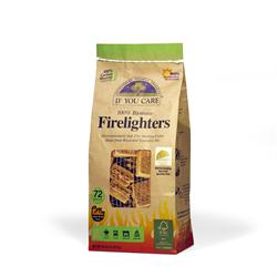 If You Care Firelighters Non Toxic Wood 72 Pieces Sale