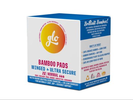 Here We Flo Bamboo Pads for Sensitive Bladder Incontinence 10pads Supply