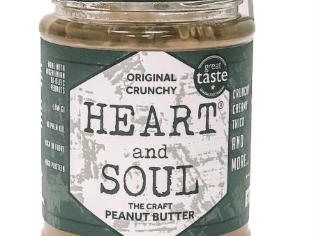 Heart and Soul Original Crunchy Peanut Butter Jar 280g Fashion