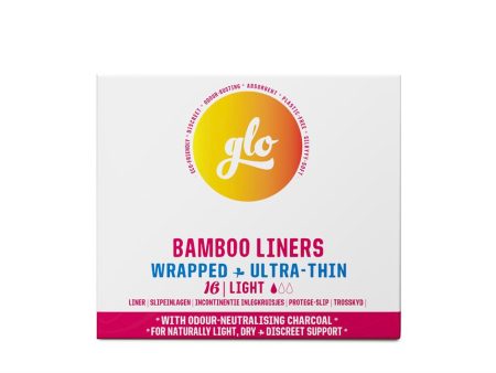 Here We Flo Bamboo Pantyliners for Sensitive Bladder Incontinence 16pack Hot on Sale