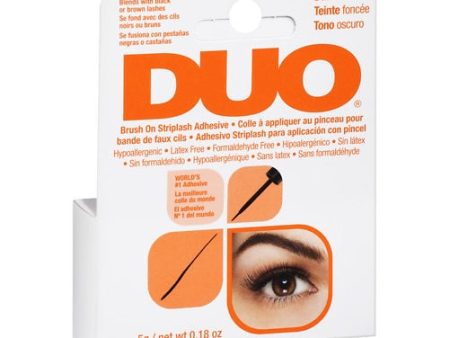 Duo Brush On Striplash Adhesive klej do rzęs z pędzelkiem Dark 5g Cheap