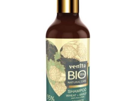 Bio Natural Care Detox Hair Shampoo szampon do włosów chroniący przed zanieczyszczeniami Pszenica & Jęczmień 400ml For Cheap