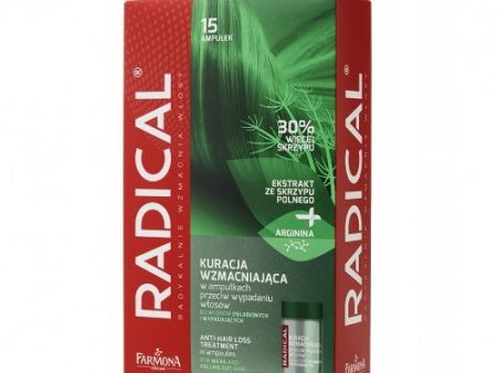 Radical kuracja wzmacniająca przeciw wypadaniu włosów w ampułkach 15x5ml Cheap