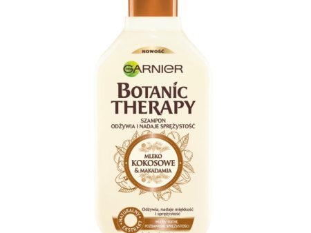 Botanic Therapy szampon do włosów suchych i pozbawionych sprężystości Mleko Kokosowe & Makadamia 400ml Fashion