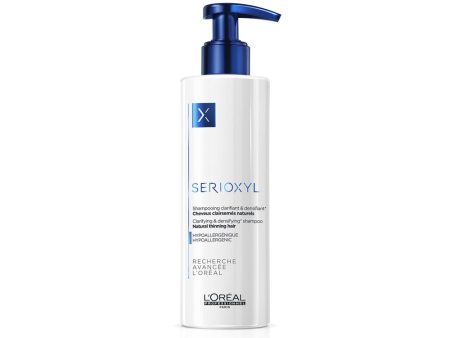 Serioxyl Clarifying & Densifying Shampoo oczyszczająco-zagęszczający szampon do włosów przerzedzonych 250ml Supply