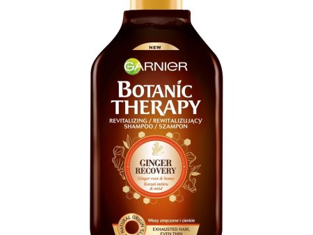 Botanic Therapy rewitalizujący szampon do włosów zmęczonych i cienkich Korzeń Imbiru & Miód 400ml For Discount