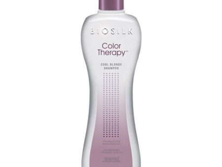 Color Therapy Cool Blonde Shampoo szampon do włosów rozjaśnianych i z pasemkami nadający chłodny odcień 355ml Fashion