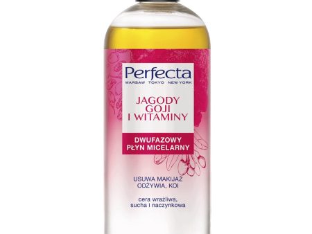 Dwufazowy płyn micelarny Jagody Goji & Witaminy 400ml Online Sale