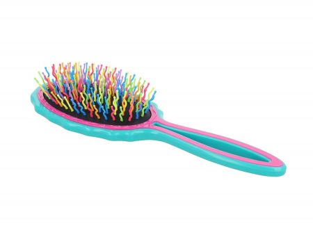 Big Handy Hair Brush duża szczotka do włosów Turquoise-Pink Sale