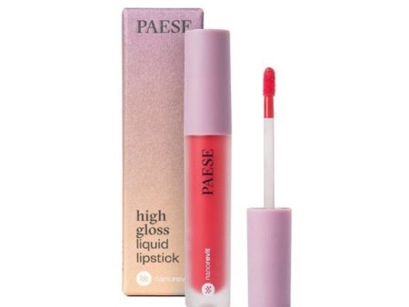 Nanorevit High Gloss Liquid Lipstick pomadka w płynie do ust 53 Spicy Red 4.5ml Online Hot Sale