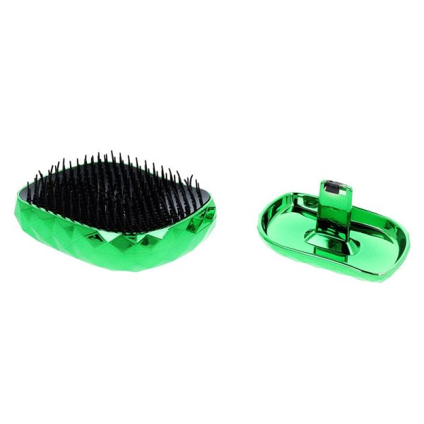 Spiky Hair Brush Model 4 szczotka do włosów Diamond Green Sale