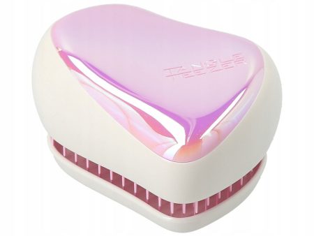 Compact Styler Hairbrush szczotka do włosów Holographic Pink For Discount