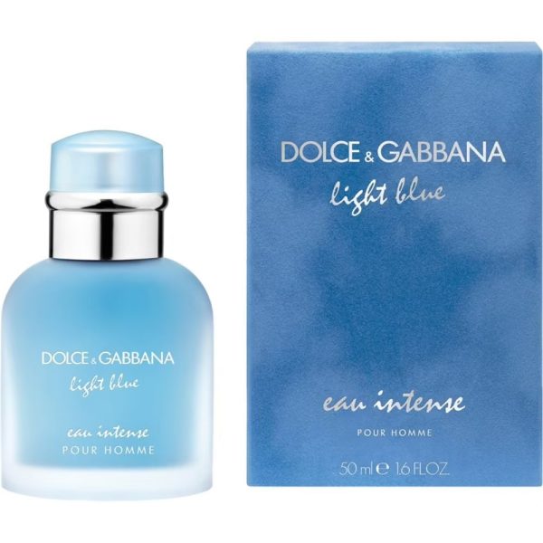 Light Blue Eau Intense Pour Homme woda perfumowana spray 50ml For Cheap