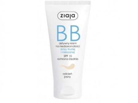 BB krem do skóry tłustej i mieszanej odcień jasny SPF15 50ml Fashion