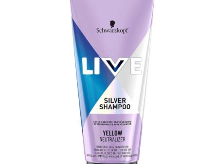 Live Silver Shampoo szampon do włosów neutralizujący żółty odcień 200ml Cheap