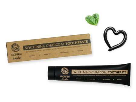 Smile Whitening Charcoal Toothpaste naturalna pasta wybielająca z węglem aktywnym 75ml Cheap