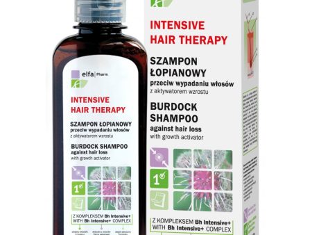 Intensive Hair Therapy Burdock Shampoo szampon łopianowy do włosów przeciw wypadaniu z aktywatorem wzrostu 200ml Cheap