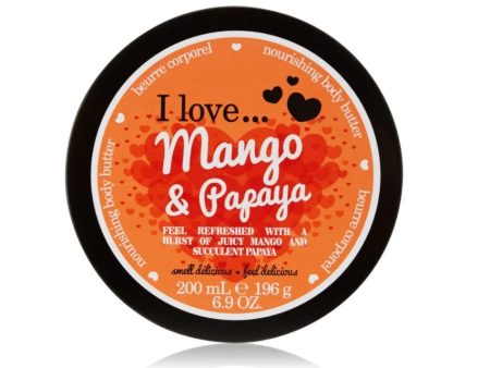 Nourishing Body Butter odżywcze masło do ciała Mango & Papaya 200ml For Cheap