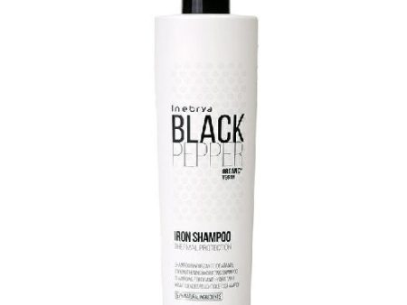 Black Pepper Iron Shampoo wzmacniający szampon nawilżający do włosów 300ml Online Hot Sale