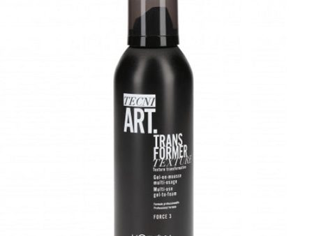 Tecni Art Transformer Texture Multi-Use Gel-To-Foam wielozadaniowy żel do włosów Force 3 150ml Supply