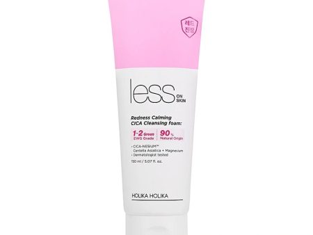 Less On Skin Redness Calming CICA Cleansing Foam pianka myjąca do podrażnionej i zaczerwienionej skóry 150ml on Sale