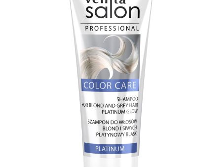 Salon Professional Color Care szampon do włosów blond i siwych Platinium 200ml Hot on Sale