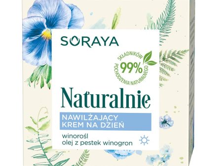 Naturalnie nawilżający krem na dzień Winorośl & Olej z Pestek Winogron 50ml For Discount