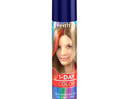 1-Day Color koloryzujący spray do włosów Czerwona Iskra 50ml Fashion