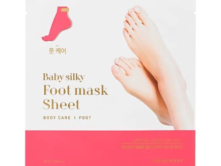 Baby Silky Foot Mask Sheet regenerująca maseczka do stóp w formie skarpet 18ml For Sale